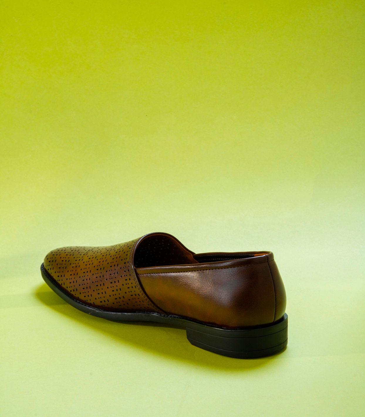 Manyavar Men Classic Dark Brown Shoe