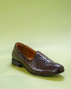 Manyavar Men Dark Brown Shoes