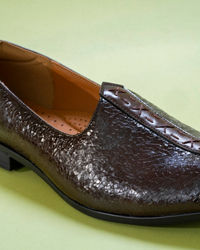 Manyavar Men Dark Brown Shoes