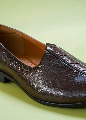 Manyavar Men Dark Brown Shoes
