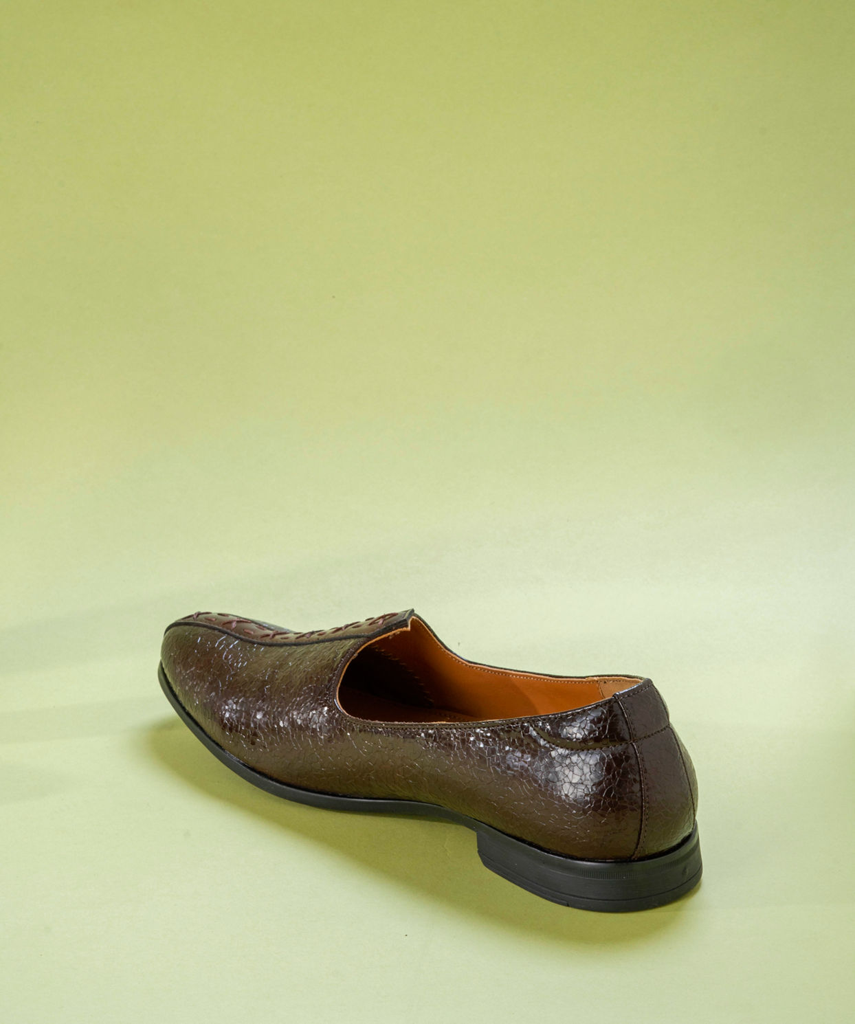 Manyavar Men Dark Brown Shoes