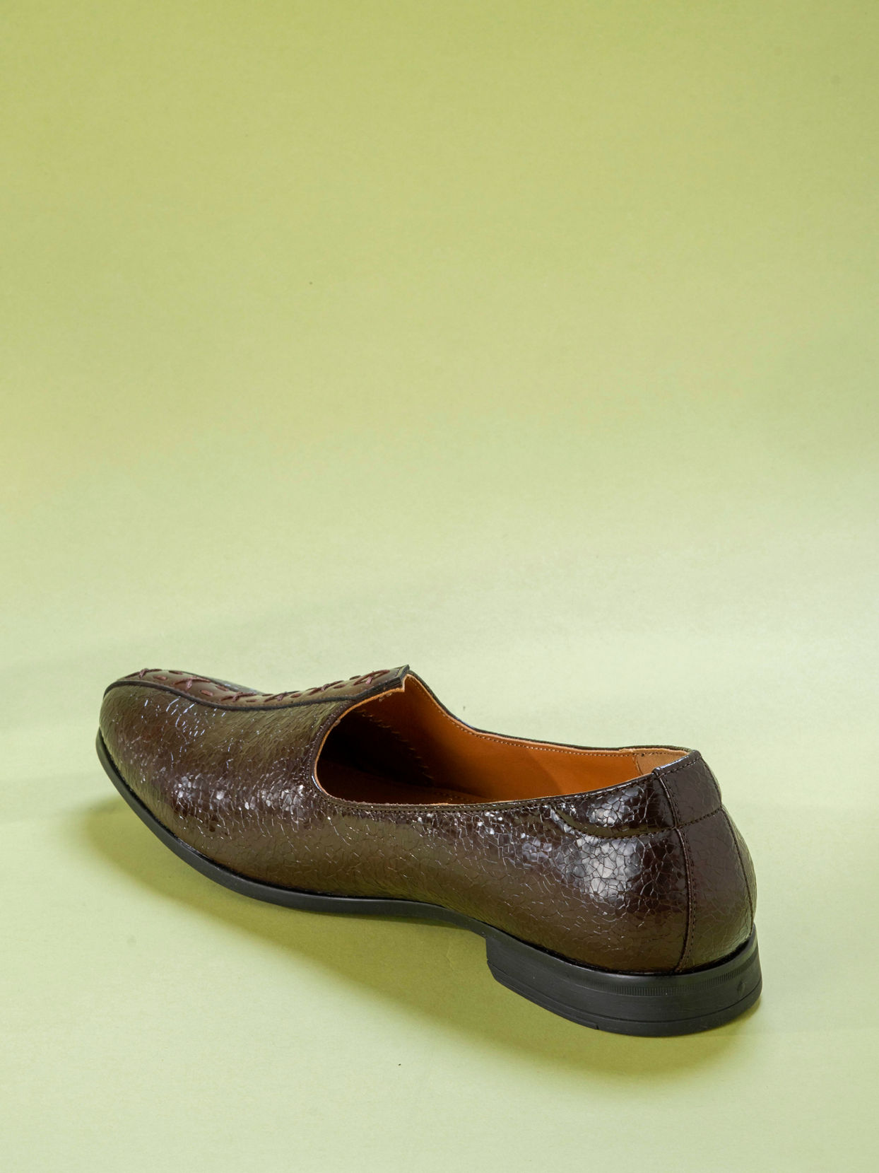 Manyavar Men Dark Brown Shoes