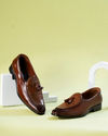 Manyavar Men Exquisite Brown Footwear
