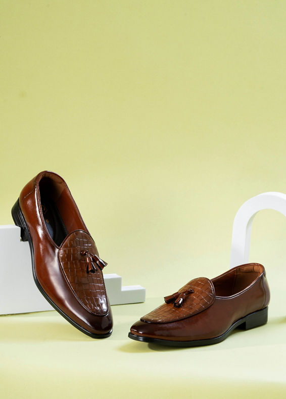 Manyavar Men Exquisite Brown Footwear