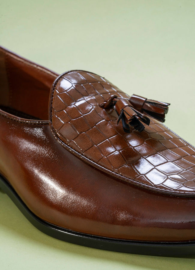 Manyavar Men Exquisite Brown Footwear