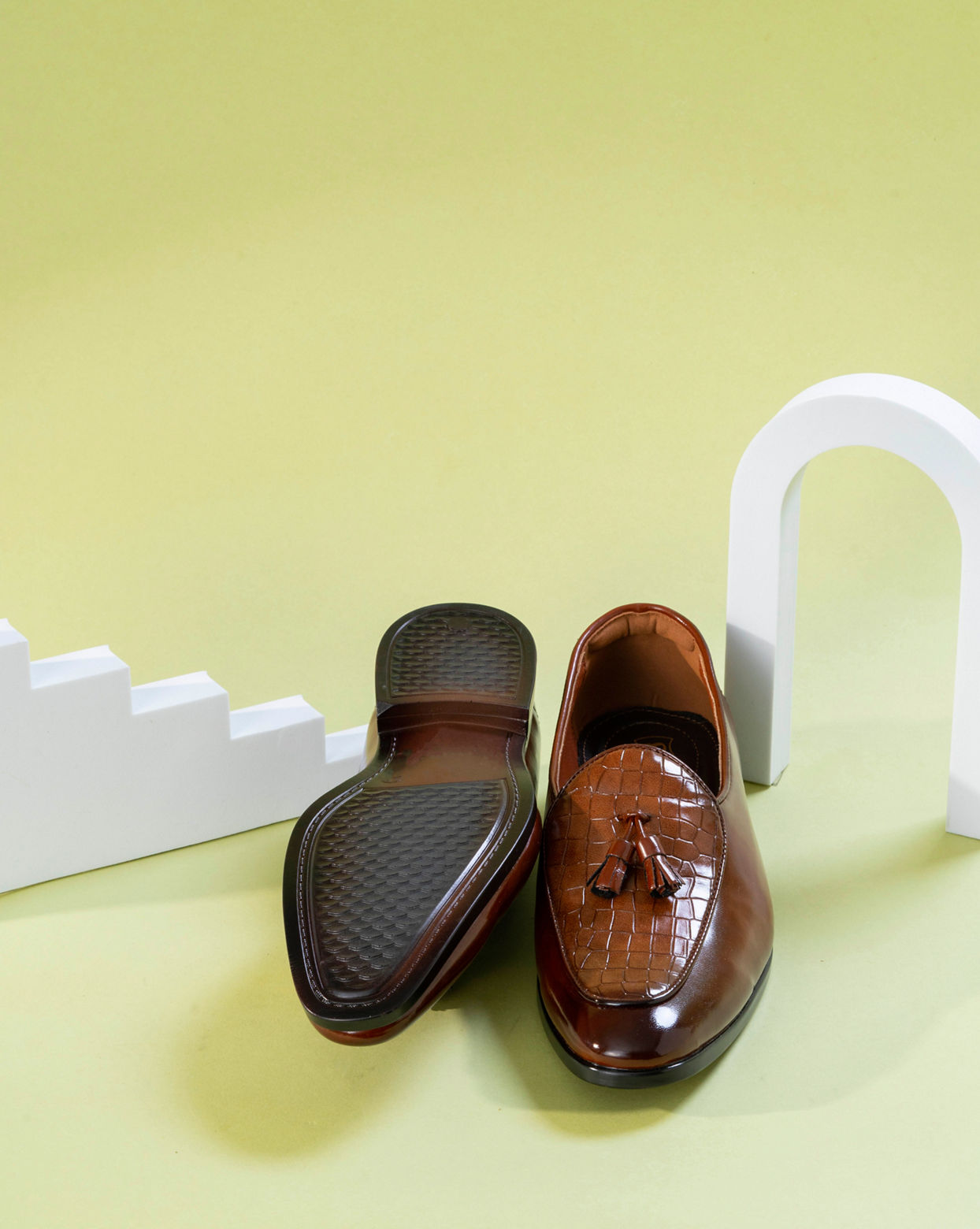 Manyavar Men Exquisite Brown Footwear