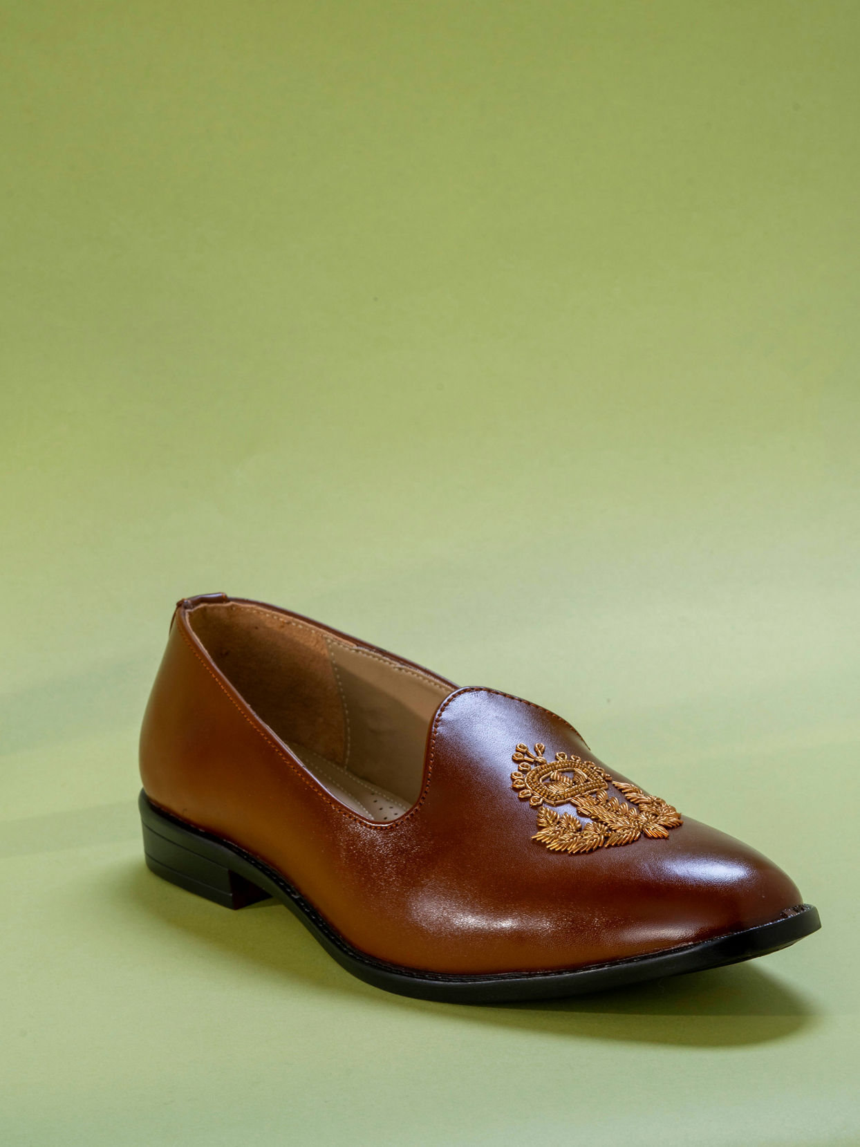 Manyavar Men Royal Brown Shoe