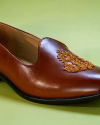 Manyavar Men Royal Brown Shoe