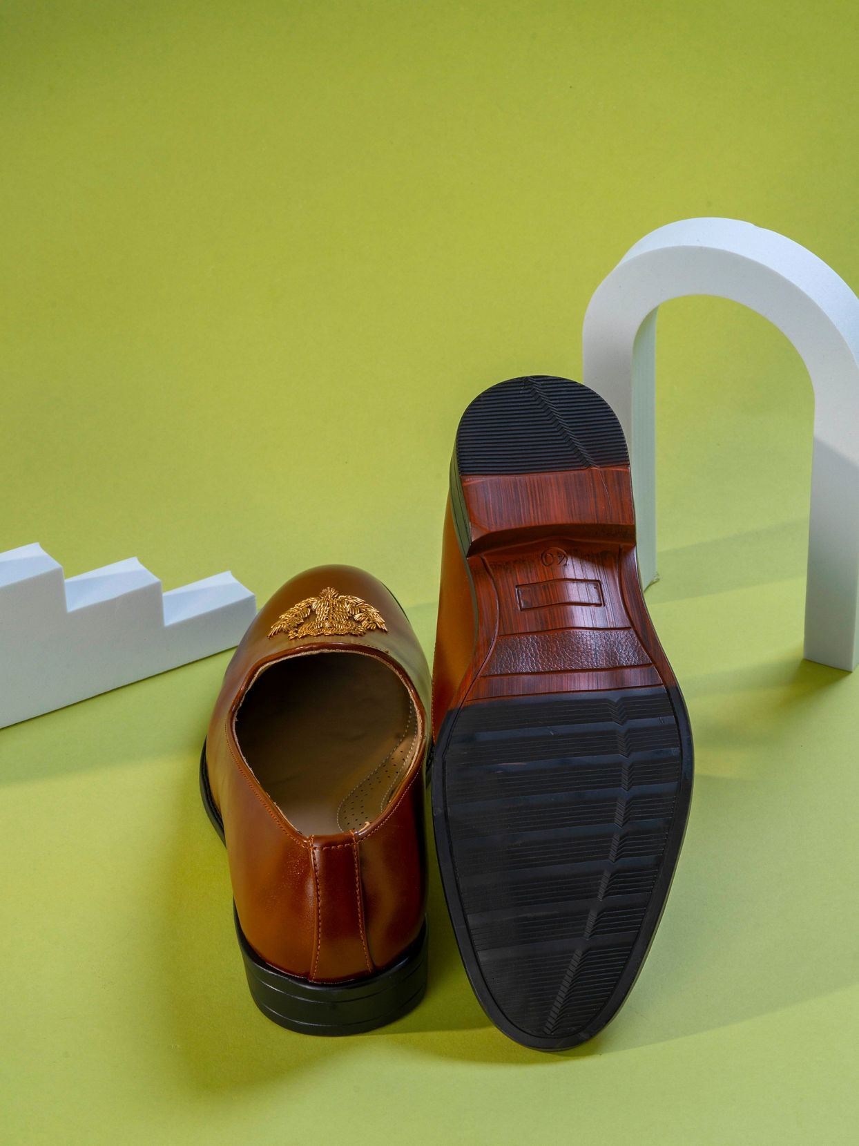 Manyavar Men Royal Brown Shoe