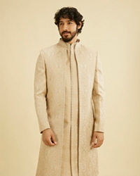 Manyavar Men Regal Fawn Sherwani