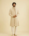 alt message - Manyavar Men Regal Fawn Sherwani image number 2