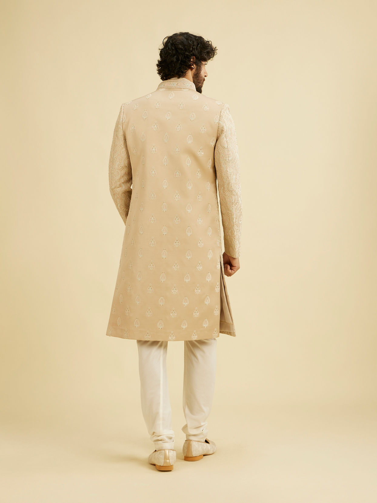 Manyavar Men Regal Fawn Sherwani