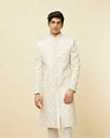 Primrose Pink Aari Embroidered Sherwani Set image number 0