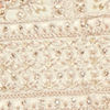 Warm White Floral Trellis Patterned Sherwani Set