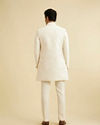 Manyavar Men Cream Regality Indo Western