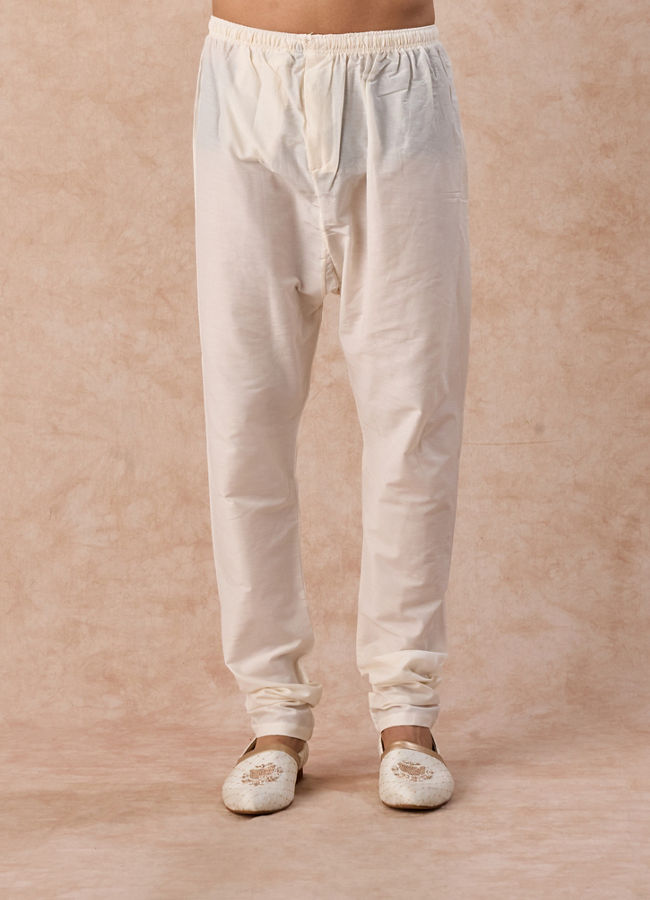 Manyavar Men Elegant Cream Royal Sherwani