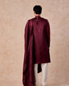 Manyavar Men Maroon Sherwani Ensemble