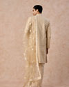 Manyavar Men Beige Elegance Sherwani