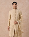 Beige Elegance Sherwani