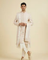 Manyavar Men Enchanting Peach Sherwani