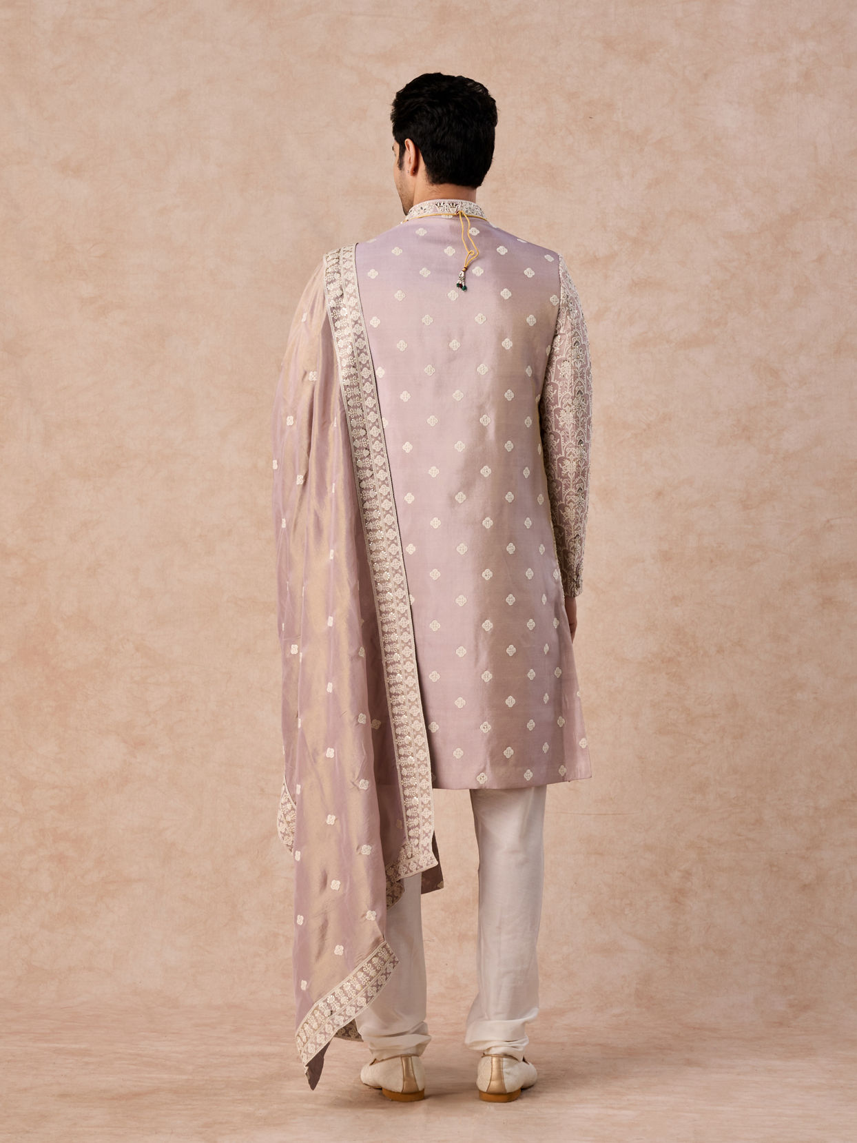 Manyavar Men Dusty Pink Radiance Sherwani