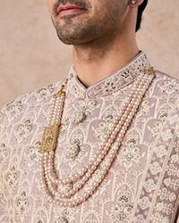 Manyavar Men Dusty Pink Radiance Sherwani