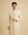 Beige Festive Sherwani
