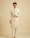 Manyavar Men Beige Festive Sherwani