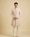 Manyavar Men Celebratory Pink Charm Sherwani