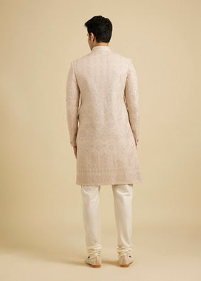 Manyavar Men Celebratory Pink Charm Sherwani image number 5