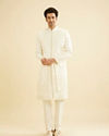 Manyavar Men Regal Cream Sherwani