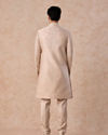 Manyavar Men Beige Natural Sherwani