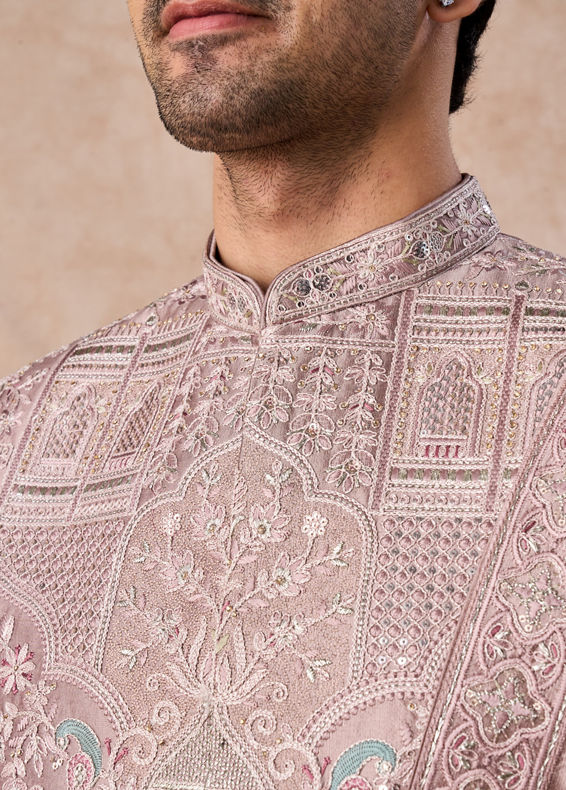 Manyavar Men Lilac Enigma Sherwani