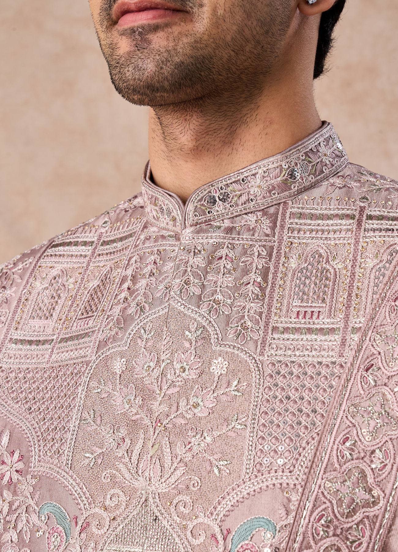 Manyavar Men Lilac Enigma Sherwani