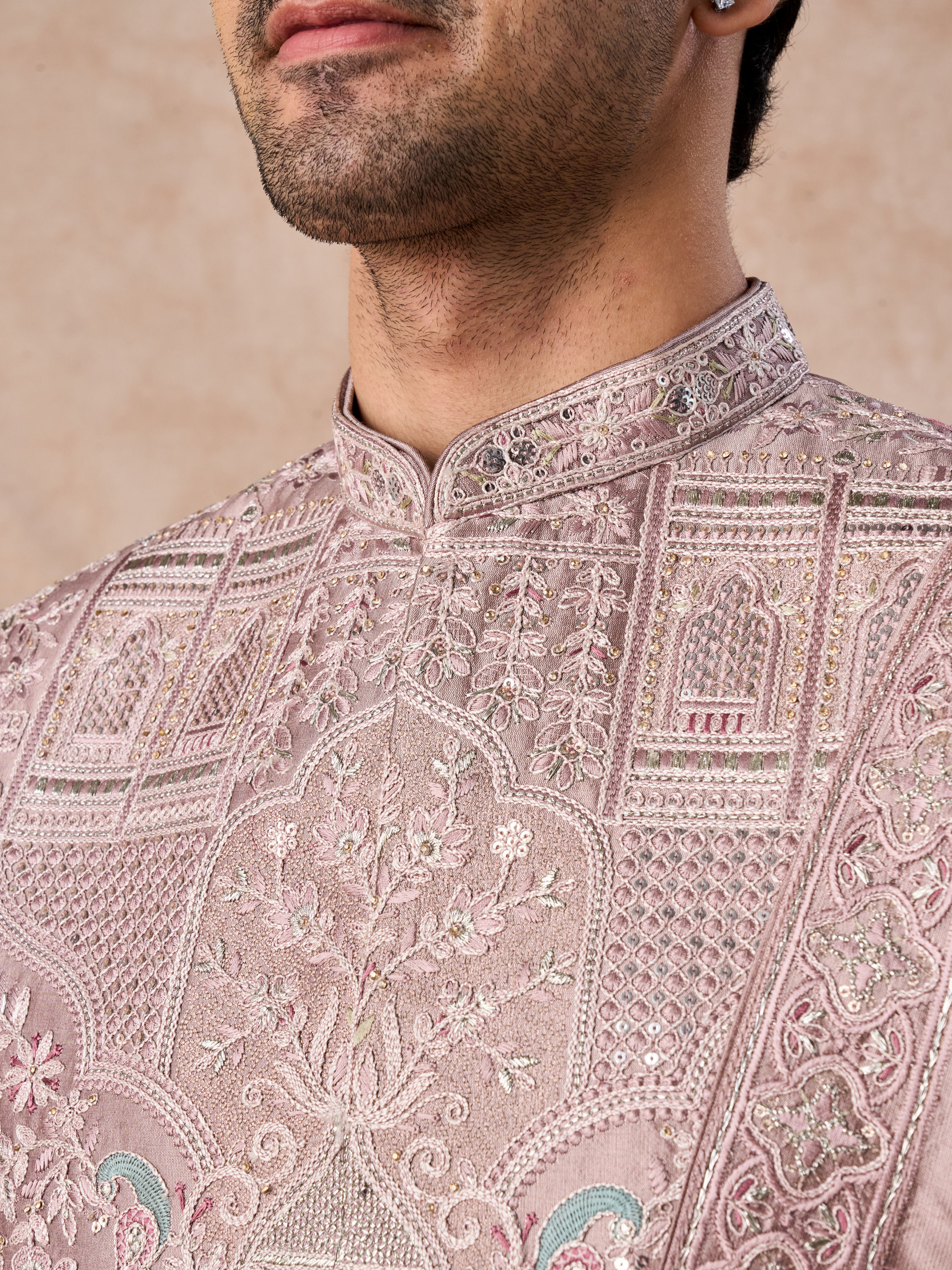 Manyavar Men Lilac Enigma Sherwani