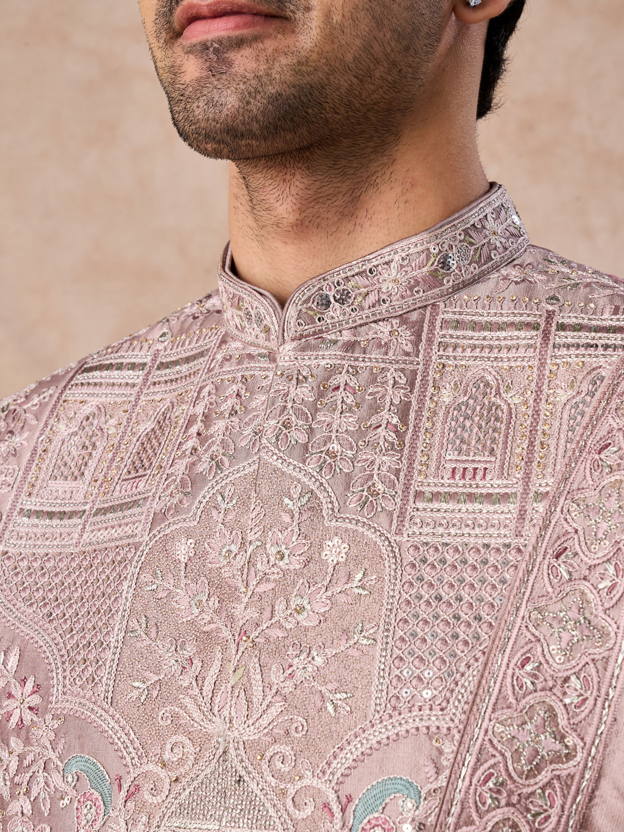 Manyavar Men Lilac Enigma Sherwani