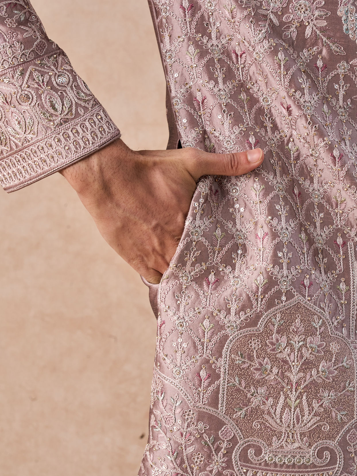 Manyavar Men Lilac Enigma Sherwani