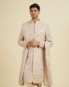 Sunset Peach Elegance Sherwani