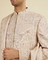 Manyavar Men Sunset Peach Elegance Sherwani