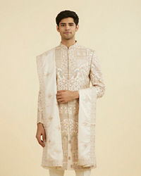 Manyavar Men Champagne Opulence Sherwani