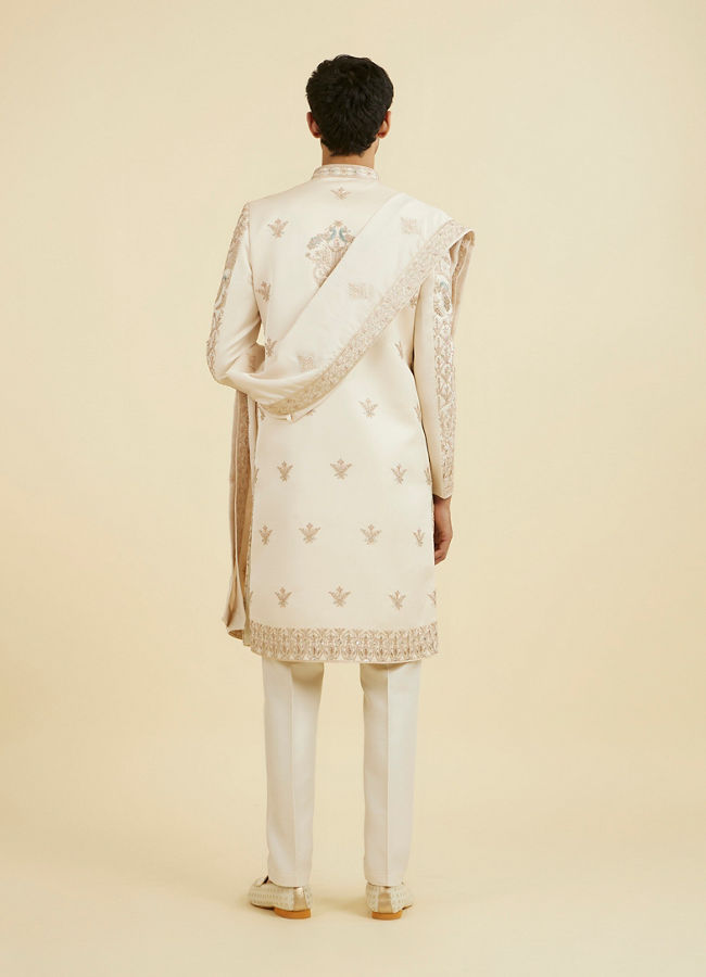Manyavar Men Champagne Opulence Sherwani