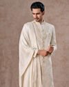 Manyavar Men Elite Warm White Sherwani