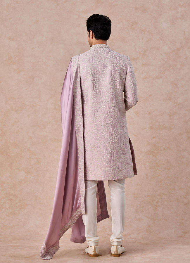 Manyavar Men Purple Majesty Sherwani