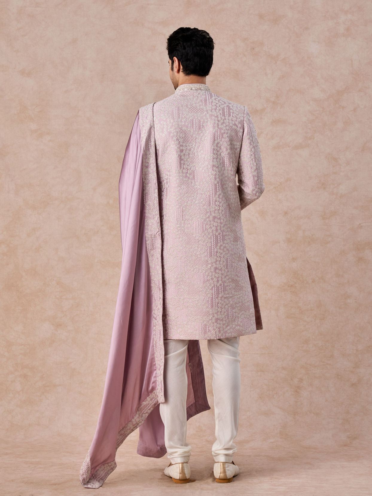Manyavar Men Purple Majesty Sherwani