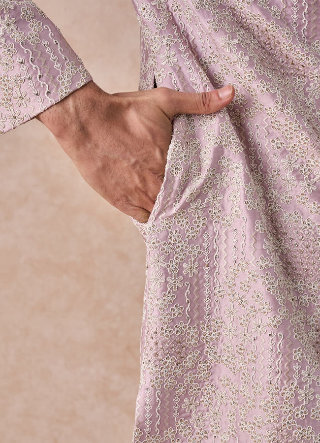 Manyavar Men Purple Majesty Sherwani