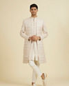 Manyavar Men Peachy Festive Sherwani