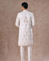 Manyavar Men Exquisite White Sherwani