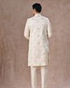 Manyavar Men Cream Extravaganza Sherwani