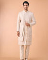 Manyavar Men Beige Royalty Sherwani