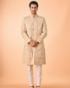 Manyavar Men Golden Hue Opulence Sherwani